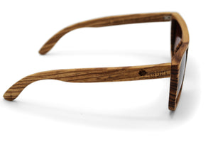 Lizards - Brown Wood Sunglasses