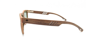 Skate - Quokka Brown Wood Sunglasses