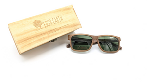 Skate - Quokka Brown Wood Sunglasses