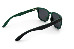 Skate - Turtle Green Wood Sunglasses