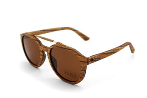 Horizon - Brown Wood Sunglasses